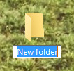new folder naziv